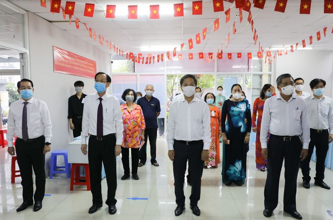 Trưởng Ban Kinh tế Trung ương bầu cử tại phường Thảo Điền, thành phố Thủ Đức, Thành phố Hồ Chí Minh